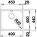 Кухонная мойка BLANCO andano 450-u (519373) Кухонная мойка BLANCO andano 450-u (519373)