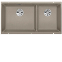 Кухонная мойка Blanco SUBLINE 480/320-U серый беж c отв.арм. InFino (арт.523591) Кухонная мойка Blanco SUBLINE 480/320-U серый беж c отв.арм. InFino (арт.523591)