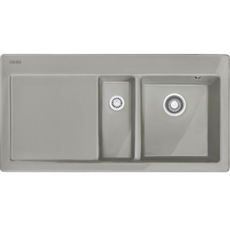 Кухонная мойка FRANKE MTK 651-100 керамика жемчужный серый (124.0380.242)