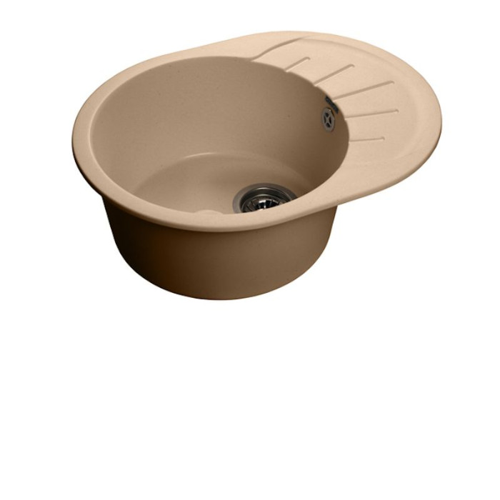Кухонная мойка GRANFEST Rondo GF-R580L топаз Кухонная мойка GRANFEST Rondo GF-R580L топаз
