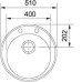Кухонная мойка FRANKE rog 610 миндаль (114.0313.324) Кухонная мойка FRANKE rog 610 миндаль (114.0313.324)