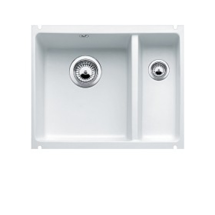 Кухонная мойка BLANCO 514525 subline 350/150-u керамика матовый белый puraplus Кухонная мойка BLANCO 514525 subline 350/150-u керамика матовый белый puraplus
