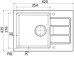 Кухонная мойка FRANKE S2D 611-62/435 цвет сахара Кухонная мойка FRANKE S2D 611-62/435 цвет сахара