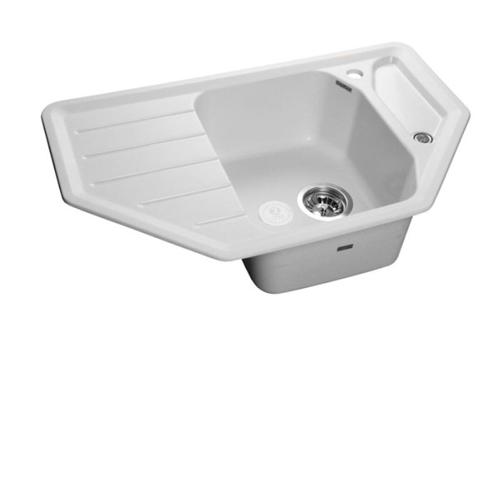 Кухонная мойка GRANFEST Corner GF-C800E иней Кухонная мойка GRANFEST Corner GF-C800E иней