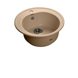 Кухонная мойка GRANFEST Rondo GF-R510 топаз Кухонная мойка GRANFEST Rondo GF-R510 топаз