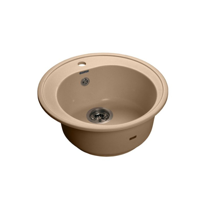 Кухонная мойка GRANFEST Rondo GF-R510 топаз Кухонная мойка GRANFEST Rondo GF-R510 топаз