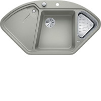 Мойка BLANCO 521255 DELTA SILGRANIT жемчужный с клапаном-автоматом