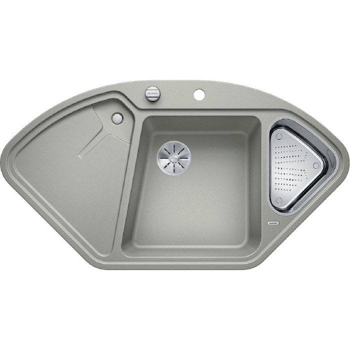 Мойка BLANCO 521255 DELTA SILGRANIT жемчужный с клапаном-автоматом Мойка BLANCO 521255 DELTA SILGRANIT жемчужный с клапаном-автоматом