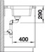 Кухонная мойка Blanco ETAGON 500-IF/A нержавеющая сталь зеркальная полировка 521748