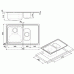 Кухонная мойка SMEG sp7915sn Кухонная мойка SMEG sp7915sn