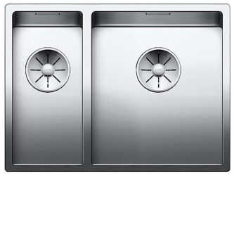 Кухонная мойка BLANCO CLARON 340/180-U 521610 нерж. сталь Кухонная мойка BLANCO CLARON 340/180-U 521610 нерж. сталь