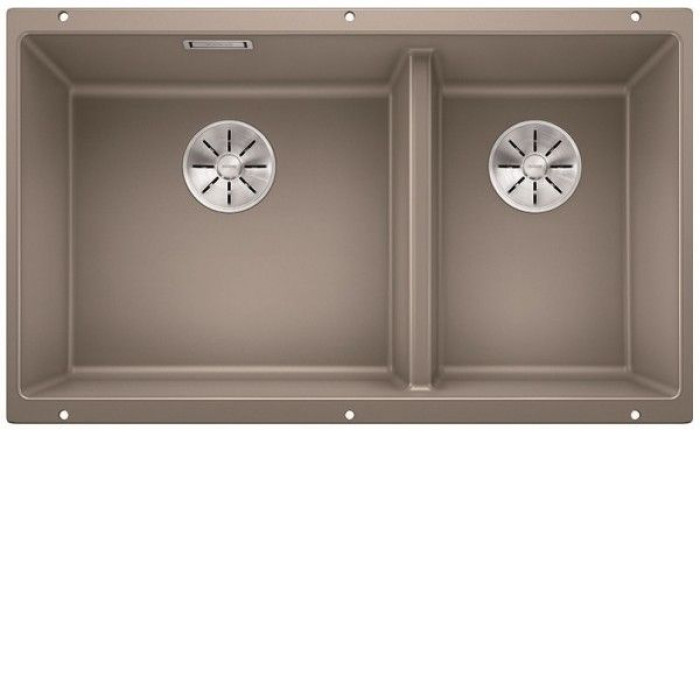 Кухонная мойка Blanco SUBLINE 430/270-U отводная арматура InFino® серый беж гранит 523158 Кухонная мойка Blanco SUBLINE 430/270-U отводная арматура InFino® серый беж гранит 523158
