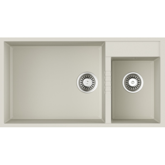 Кухонная мойка OMOIKIRI Tedori 85-2-U-WH Tetogranit/белый (4993943) Кухонная мойка OMOIKIRI Tedori 85-2-U-WH Tetogranit/белый (4993943)