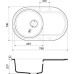 Мойка OMOIKIRI Manmaru 78-BL Artgranit/черный 4993362 Мойка OMOIKIRI Manmaru 78-BL Artgranit/черный 4993362