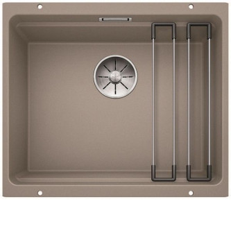 Кухонная мойка Blanco ETAGON 500-U SILGRANIT PuraDur серый беж гранит 522234 Кухонная мойка Blanco ETAGON 500-U SILGRANIT PuraDur серый беж гранит 522234