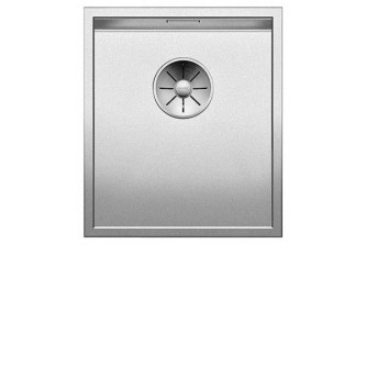 Кухонная мойка Blanco ZEROX 340-U Durinox® отводная арматура InFino®нержавеющая сталь 521556