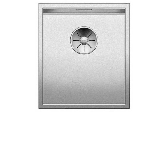 Кухонная мойка Blanco ZEROX 340-U Durinox® отводная арматура InFino®нержавеющая сталь 521556