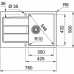 Кухонная мойка FRANKE S2D 611-78 цвет белый Кухонная мойка FRANKE S2D 611-78 цвет белый