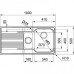 Кухонная мойка FRANKE SRX 651 сталь (101.0368.322)
