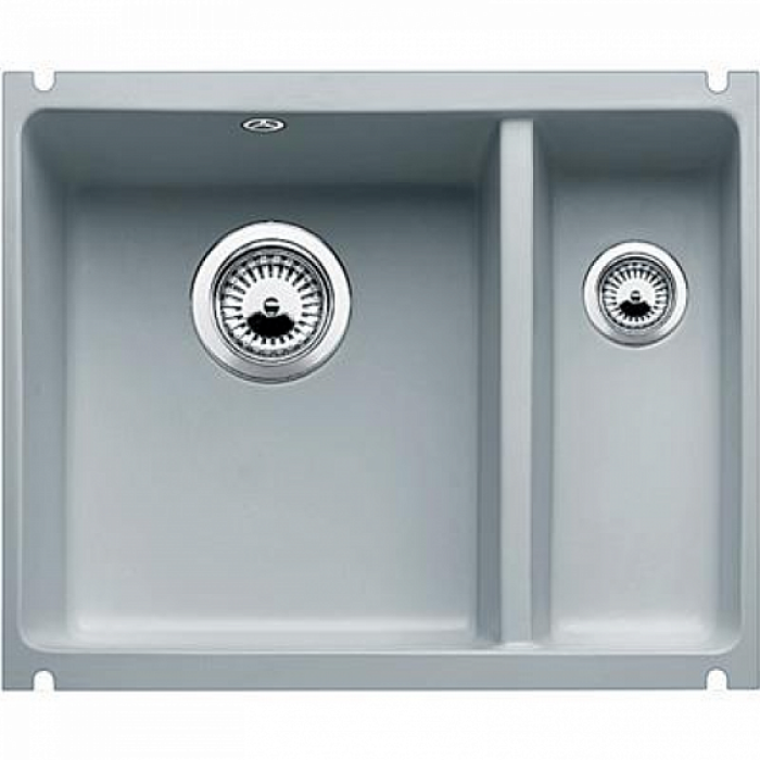 Кухонная мойка BLANCO 514528 subline 350/150-u керамика серый алюминий puraplus Кухонная мойка BLANCO 514528 subline 350/150-u керамика серый алюминий puraplus