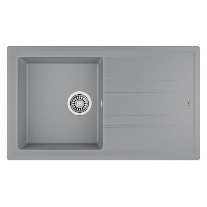 Кухонная мойка Teka STONE 50 B-TG серый металлик (art.115330014) Кухонная мойка Teka STONE 50 B-TG серый металлик (art.115330014)