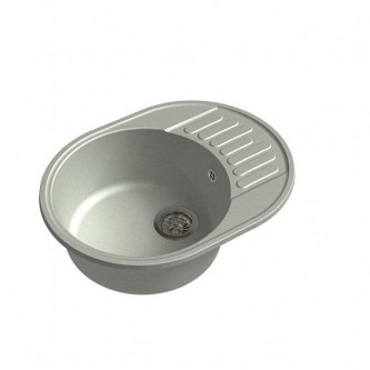 Кухонная мойка GRANFEST QUARZ GF-Z 58 серый Кухонная мойка GRANFEST QUARZ GF-Z 58 серый