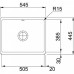 Кухонная мойка FRANKE KBK 110-50 керамика ваниль Кухонная мойка FRANKE KBK 110-50 керамика ваниль