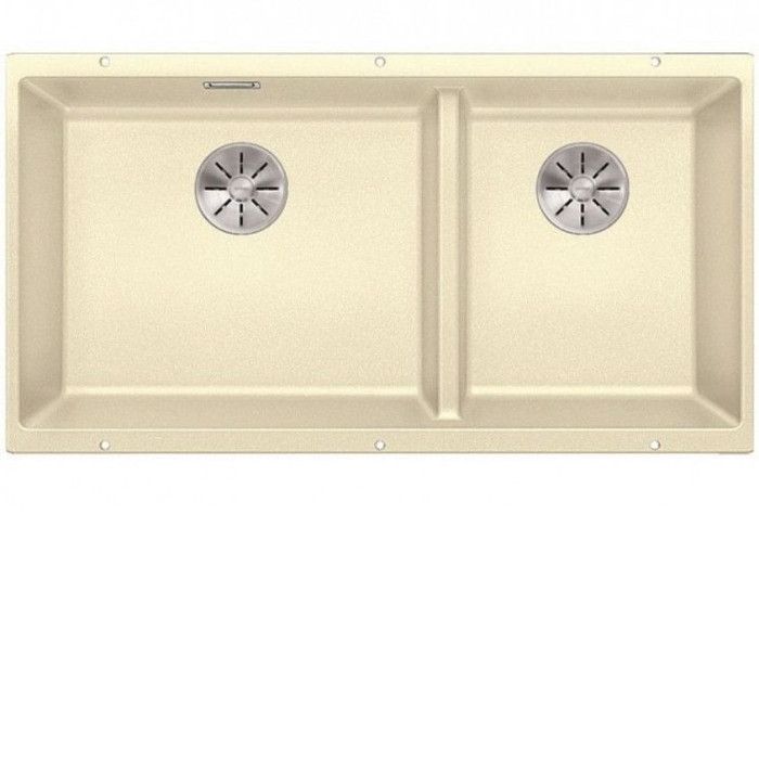 Кухонная мойка Blanco SUBLINE 480/320-U жасмин c отв.арм. InFino (арт.523589) Кухонная мойка Blanco SUBLINE 480/320-U жасмин c отв.арм. InFino (арт.523589)