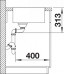 Кухонная мойка Blanco SUBLINE 500-IF антрацит с отв.арм. InFino (арт.524107) Кухонная мойка Blanco SUBLINE 500-IF антрацит с отв.арм. InFino (арт.524107)