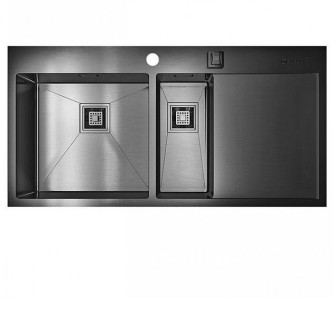 Кухонная мойка OMOIKIRI Akisame 100-2-GM-L (4993103)
