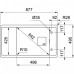 Кухонная мойка FRANKE FSG 611 оникс Кухонная мойка FRANKE FSG 611 оникс