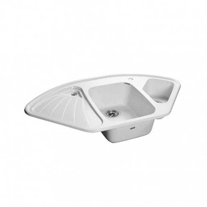Кухонная мойка GRANFEST Corner GF-C1040E иней Кухонная мойка GRANFEST Corner GF-C1040E иней