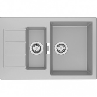 Кухонная мойка FRANKE S2D 651-78 цвет серый Кухонная мойка FRANKE S2D 651-78 цвет серый