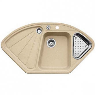 Кухонная мойка BLANCO DELTA II шампань SILGRANIT 521258