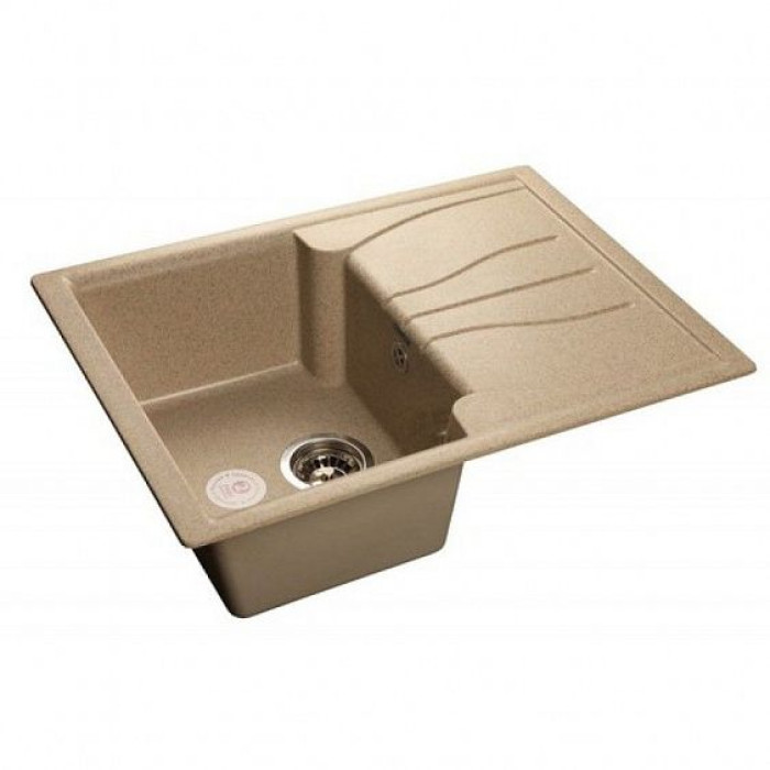 Мойка GRANFEST Standart GF-S680L (680х500) Песочный 302 с крылом 430548 Мойка GRANFEST Standart GF-S680L (680х500) Песочный 302 с крылом 430548