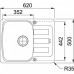 Мойка Franke AZG611-62стоп-,бежевый (114.0537.779) Мойка Franke AZG611-62стоп-,бежевый (114.0537.779)