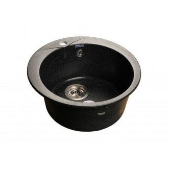 Мойка GRANFEST Rondo GF-R480 (d480) Черный 308 круглая 432577