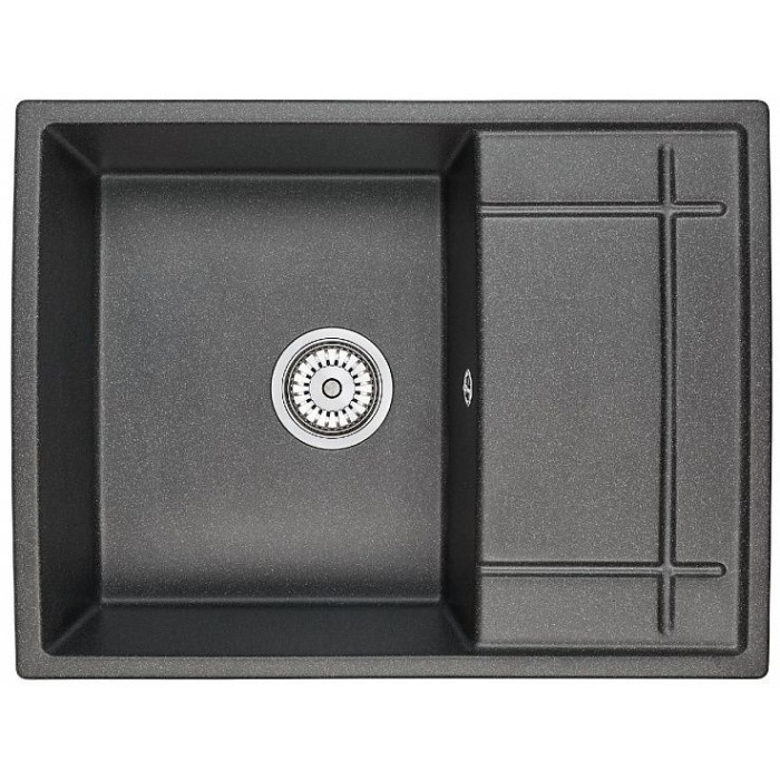 Кухонная мойка GRANULA GR-6501 черный