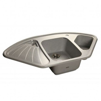 Мойка GRANFEST Corner GF-C1040E (1040х570) Серый 310 угловая 430135