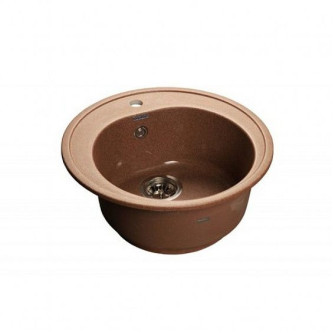 Мойка GRANFEST Rondo GF-R510 (d510) Терракот 307 круглая 417506