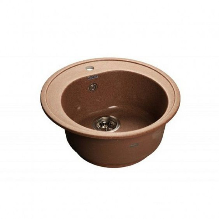 Мойка GRANFEST Rondo GF-R510 (d510) Терракот 307 круглая 417506 Мойка GRANFEST Rondo GF-R510 (d510) Терракот 307 круглая 417506