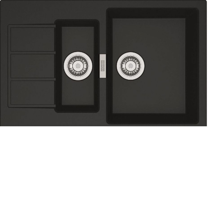 Кухонная мойка FRANKE S2D 651-78 цвет оникс Кухонная мойка FRANKE S2D 651-78 цвет оникс