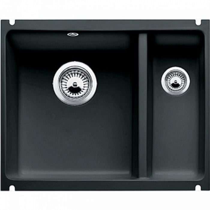 Кухонная мойка BLANCO 514531 subline 350/150-u керамика черный puraplus Кухонная мойка BLANCO 514531 subline 350/150-u керамика черный puraplus