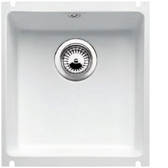 Кухонная мойка BLANCO 516038 subline 375-u керамика белый puraplus
