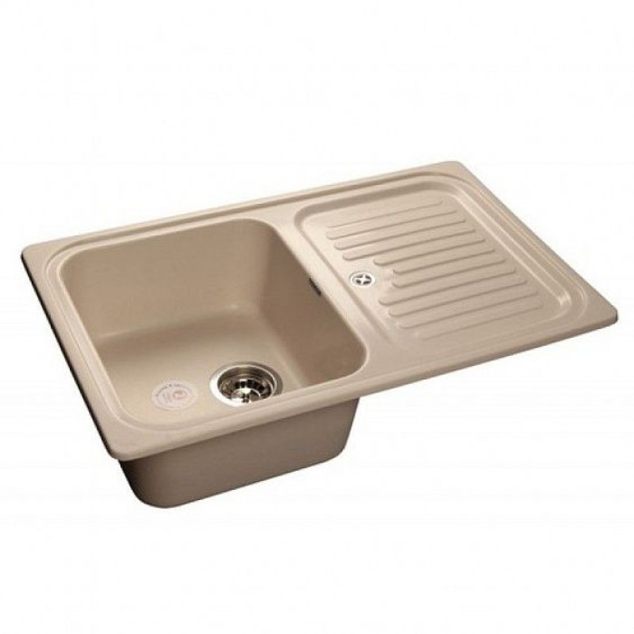 Мойка GRANFEST Standart GF-S780L (780х500) Белый 331 с крылом 429436 Мойка GRANFEST Standart GF-S780L (780х500) Белый 331 с крылом 429436