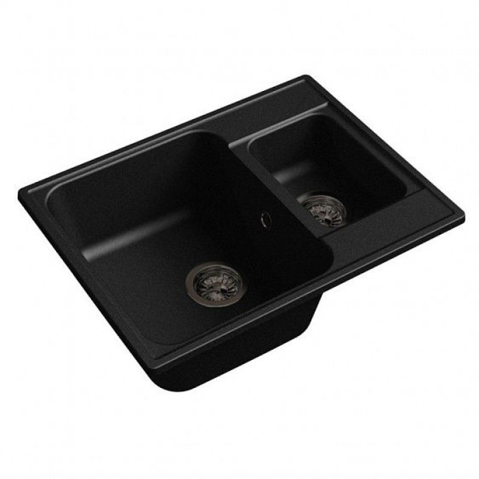 Кухонная мойка GRANFEST QUARZ GF-Z 09 черный Кухонная мойка GRANFEST QUARZ GF-Z 09 черный