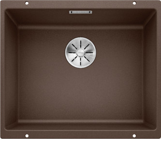 Кухонная мойка Blanco SUBLINE 500-U SILGRANIT кофе с отв.арм. InFino (арт.523441)