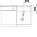 Кухонная мойка BLANCO SUBLINE 500-U 523740 черный