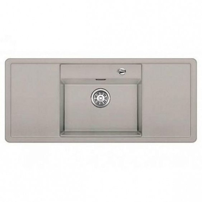 Кухонная мойка BLANCO alaros 6s аксессуары из черного стекла (517283) серый беж Кухонная мойка BLANCO alaros 6s аксессуары из черного стекла (517283) серый беж