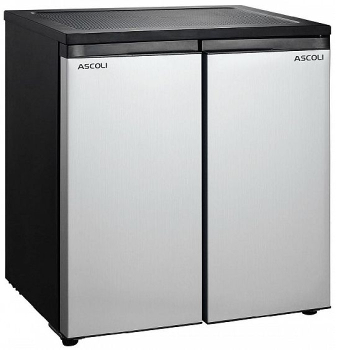Холодильник ASCOLI ACDS355 (серебристый)